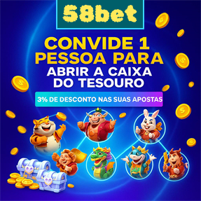 58bet Indique amigos para receber um bônus